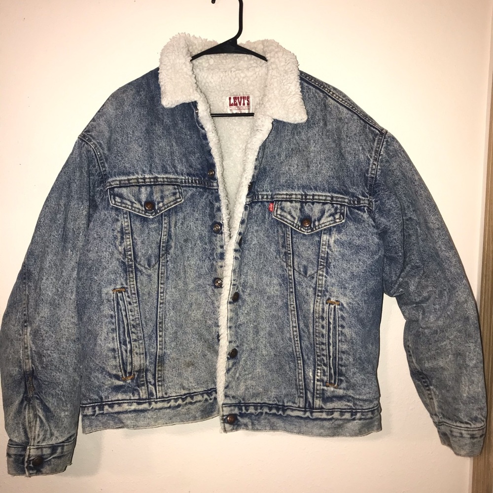 Vintage Levi’s trucker/Sherpa jacket